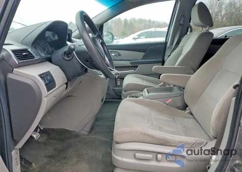 2014 Honda Odyssey Ex z USA, uszkodzony, nr VIN 5FNRL5H40EB053714